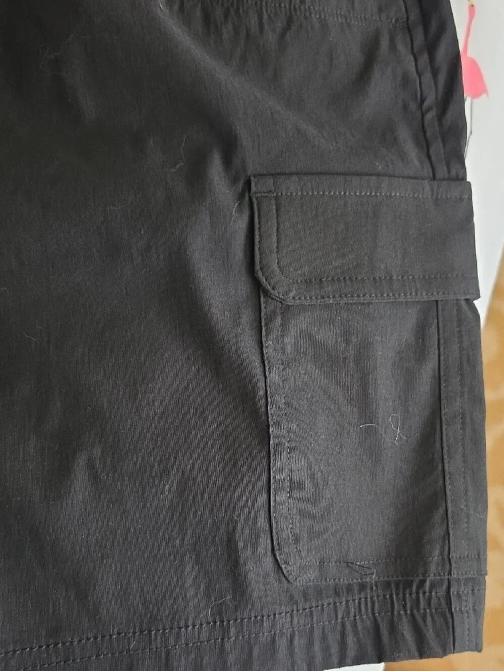 Eddie Bauer Black Cargo Shorts